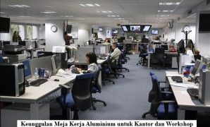 Meja Kerja Aluminium