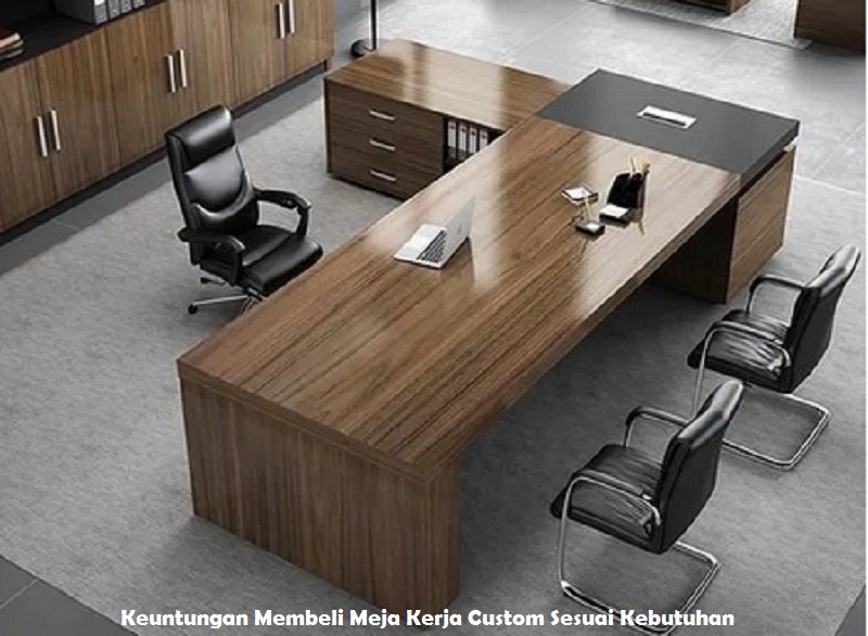 Meja Kerja Custom